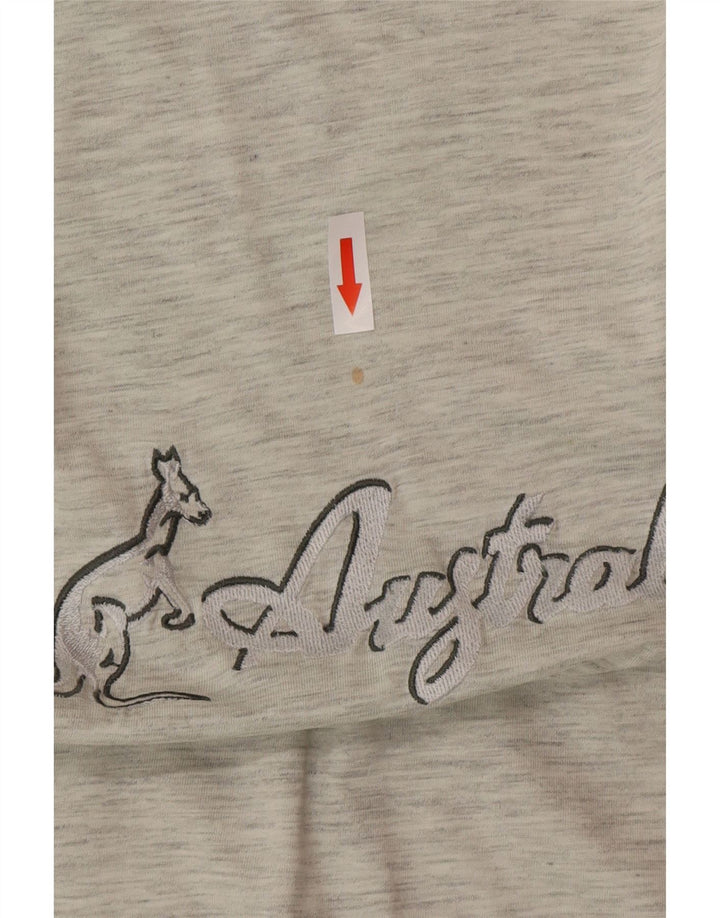 Męska koszulka z grafiką AUSTRALIAN L'ALPINA Top IT 46 Small Grey Flecked