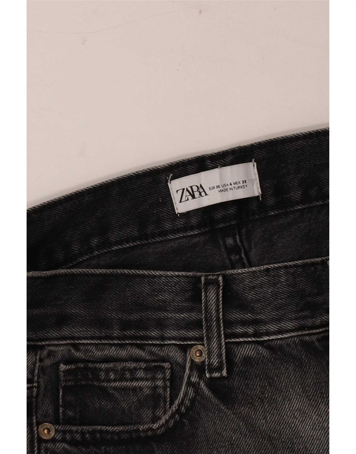 Damskie jeansy rozkloszowane Zara EU 36 XS W26 L30 Szare