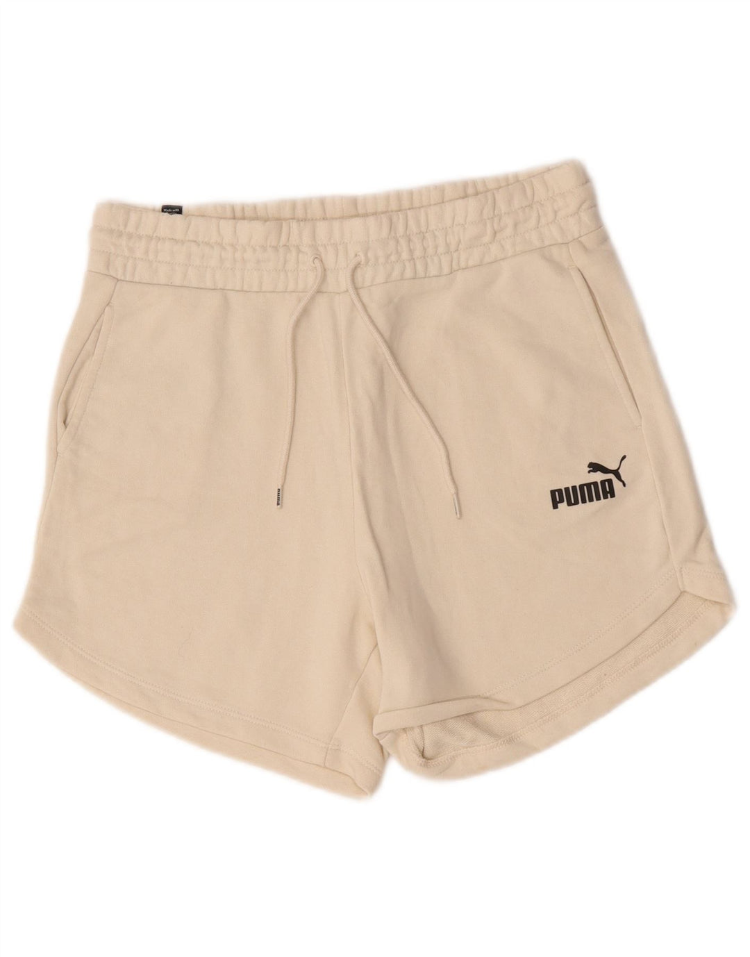 Damskie spodenki sportowe Puma UK 14 Średni Beż, Bawełna