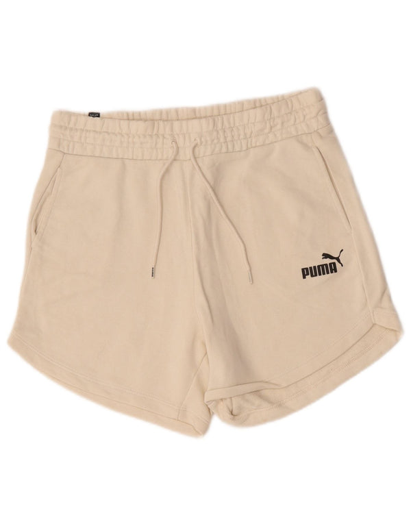 Damskie spodenki sportowe Puma UK 14 Średni Beż, Bawełna