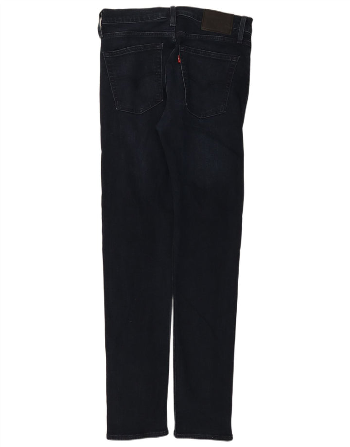 Męskie jeansy Levi's Slim W32 L34 Granatowa bawełna