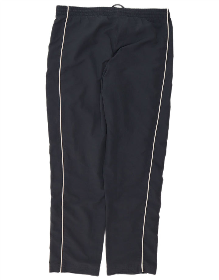 Męskie spodnie dresowe ADIDAS UK 36/38, małe, granatowe, poliestrowe