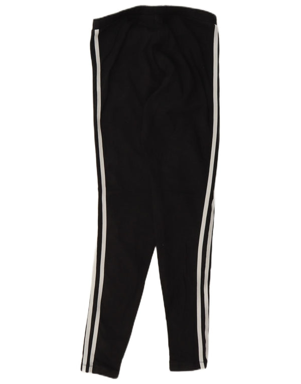 Legginsy Damskie Adidas UK 10 Małe Czarne Bawełniane