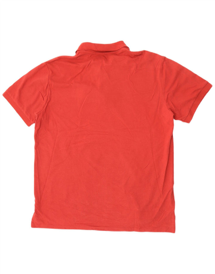 Męska koszulka polo XL Eddie Bauer, czerwona, bawełniana