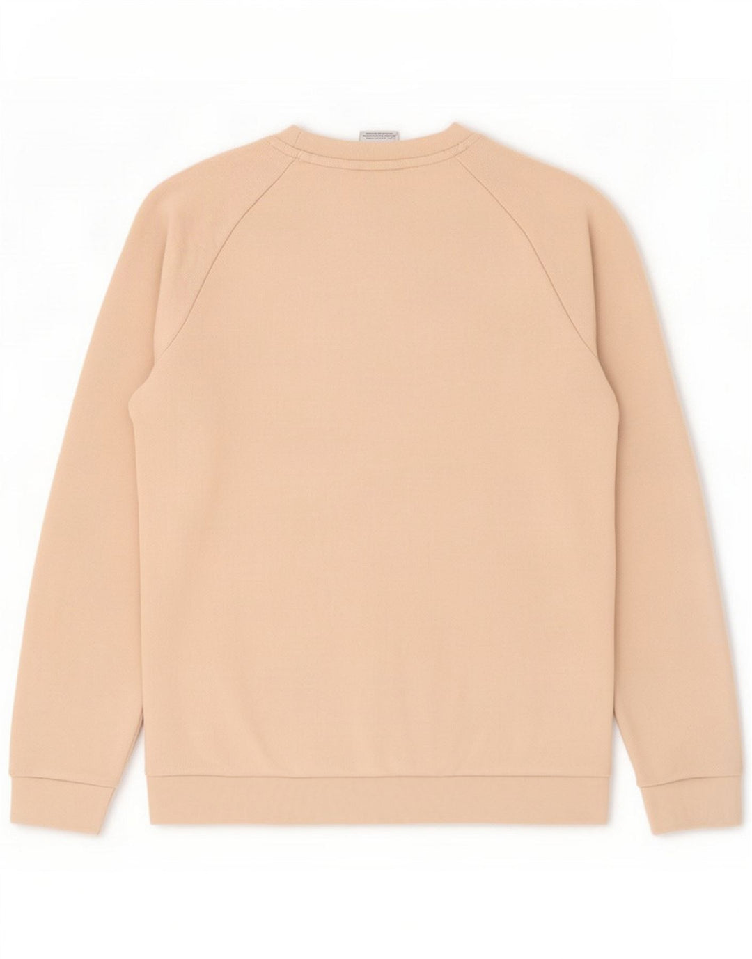 Męska bluza Adidas z grafiką, średnia beżowa bawełna