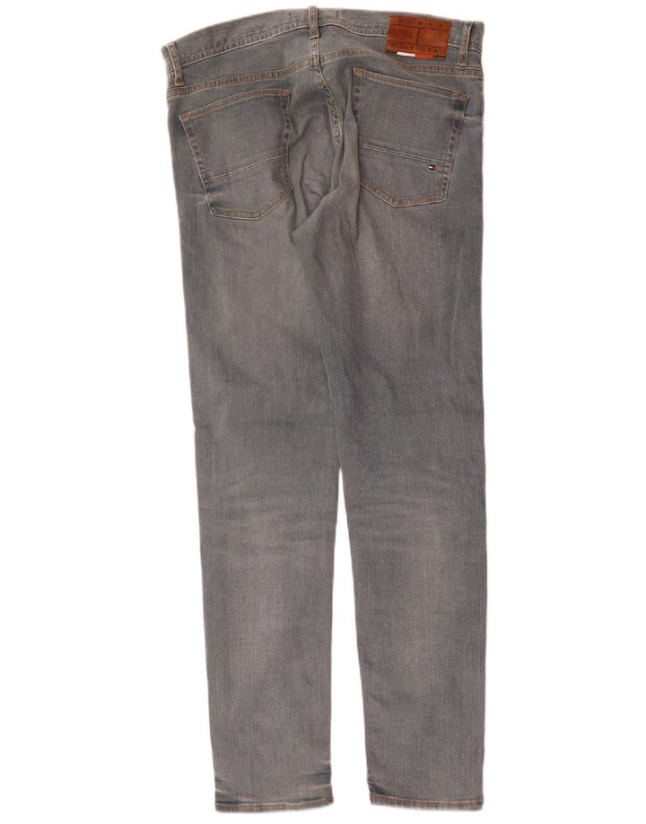 TOMMY HILFIGER Mens Slim Jeans W34 L32 Blue Cotton