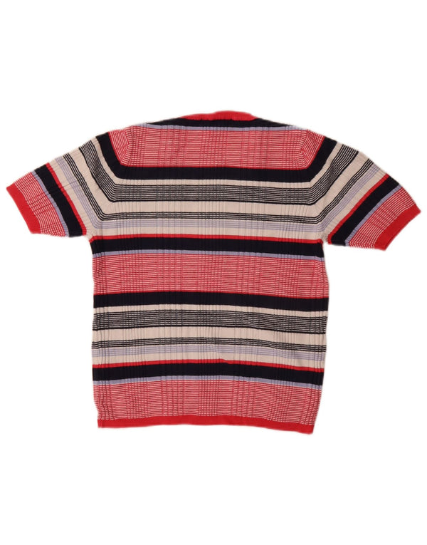 Marks & Spencer Damski sweter z okrągłym dekoltem, UK 12, średni granatowy