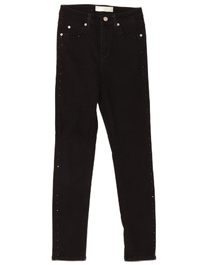 Damskie jeansy Skinny Max & Co. W26 L27 Czarne bawełniane