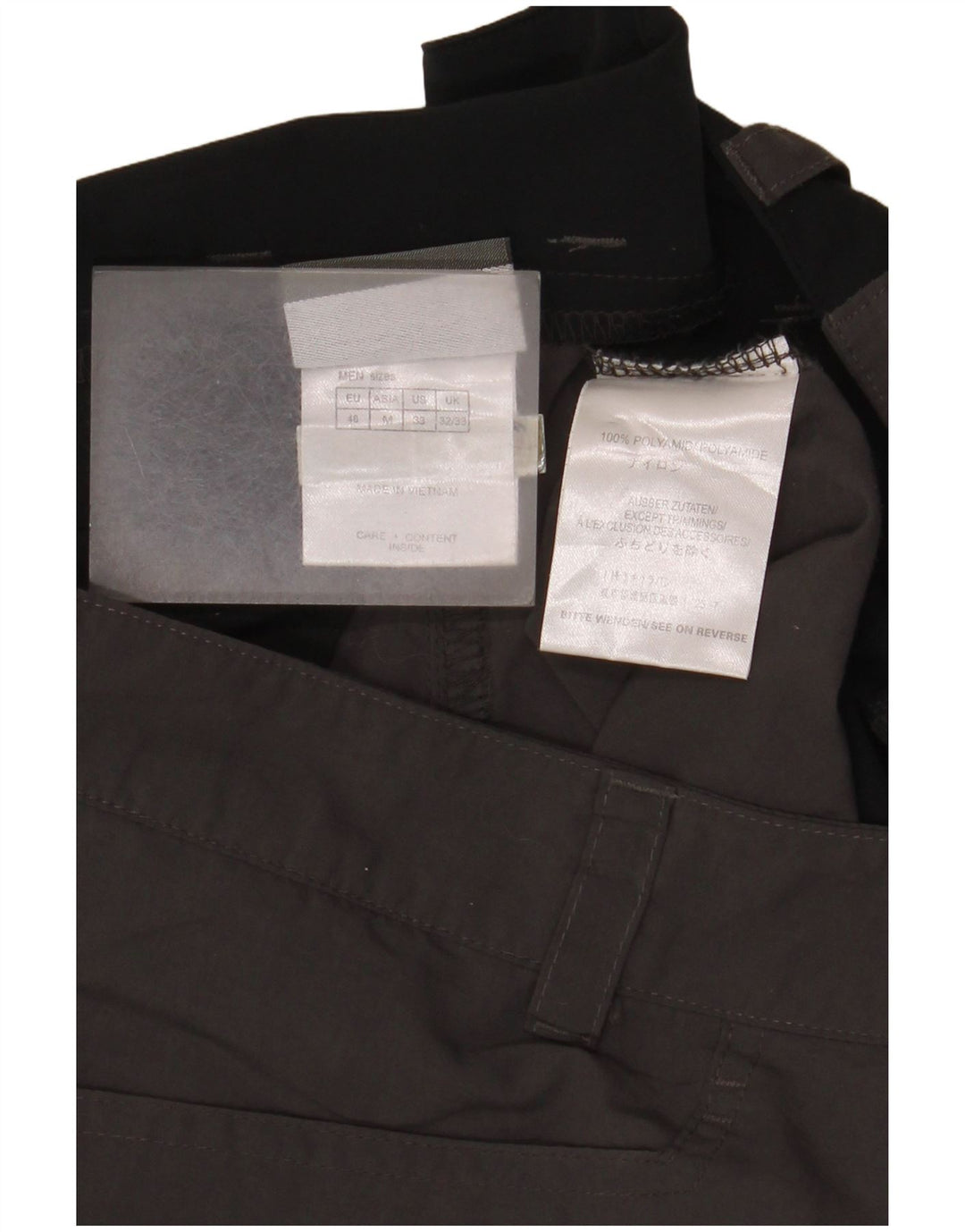 Męskie spodenki cargo Jack Wolfskin EU 48 Medium W32 Szary blok kolorów