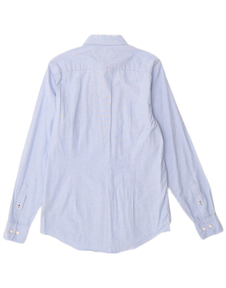 Koszula męska Slim Fit Tommy Hilfiger, mała, niebieska, bawełniana