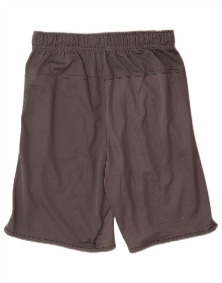 Męskie spodenki sportowe Nike Dri Fit, małe, szare, poliestrowe