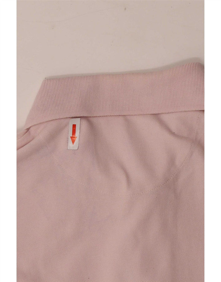 Męska koszulka polo Lyle & Scott, mała, różowa, bawełniana