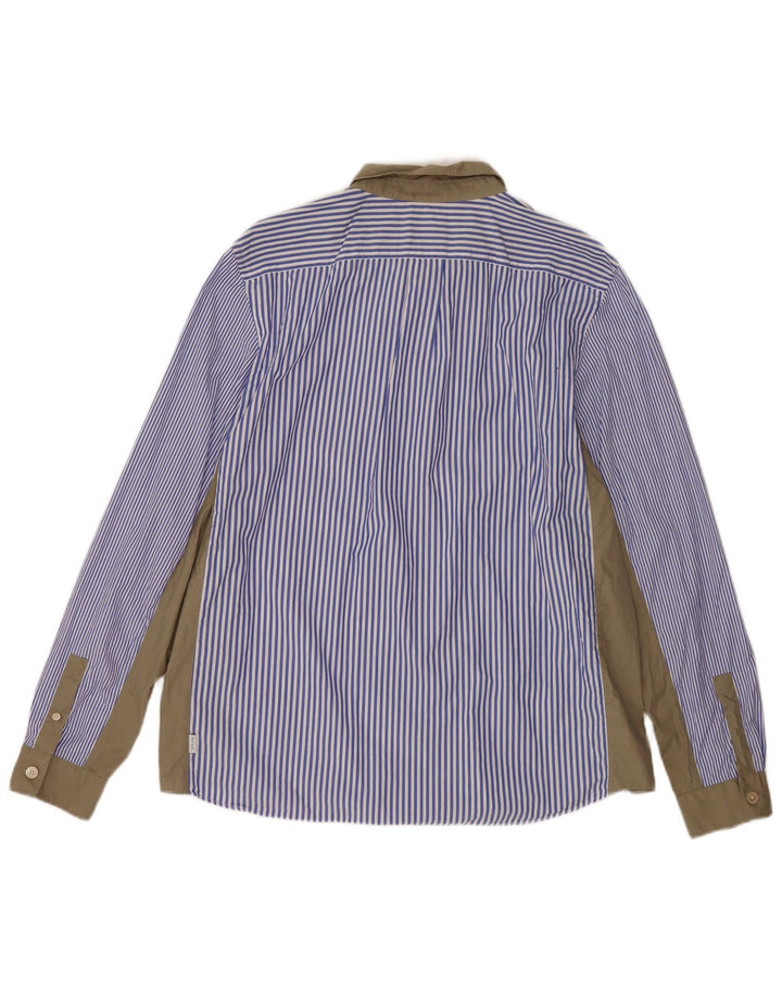 Koszula męska Paul Smith o regularnym kroju 2XL, niebieska, bawełniana w bloki kolorów