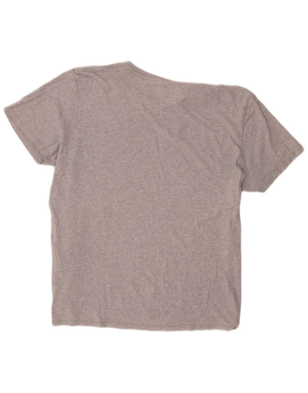 Męska koszulka z grafiką Levi's Top 2XL, szara bawełna