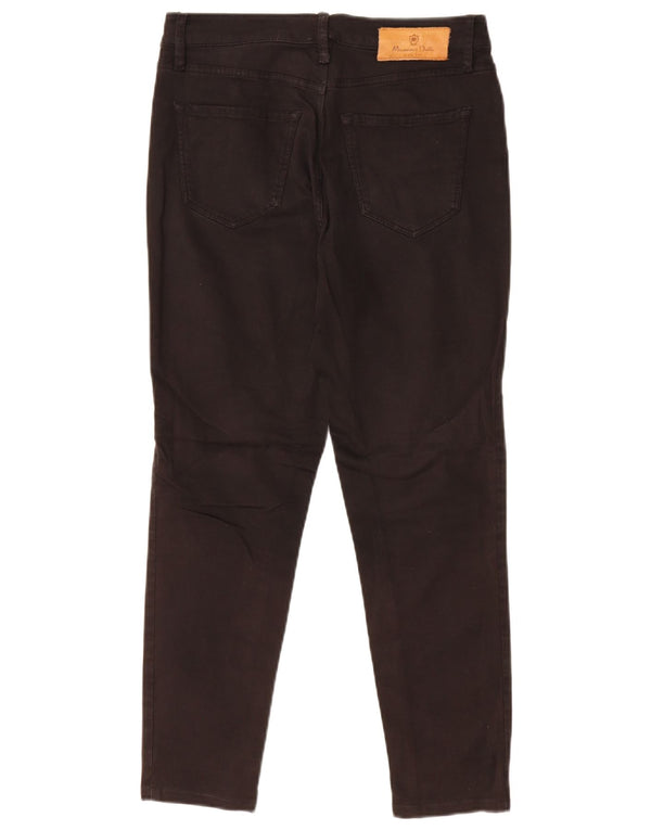 Damskie jeansy Massimo Dutti Crop Skinny EU 40 Medium W30 L26 Black