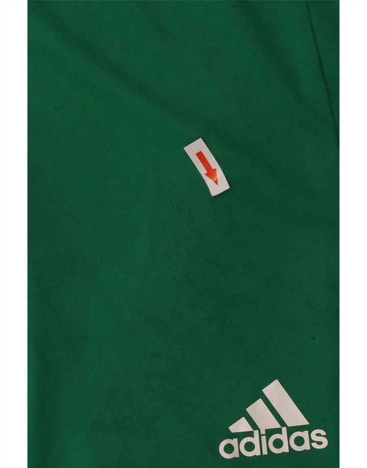 Męskie spodenki sportowe Adidas Aeroready, małe, zielone, z poliestru