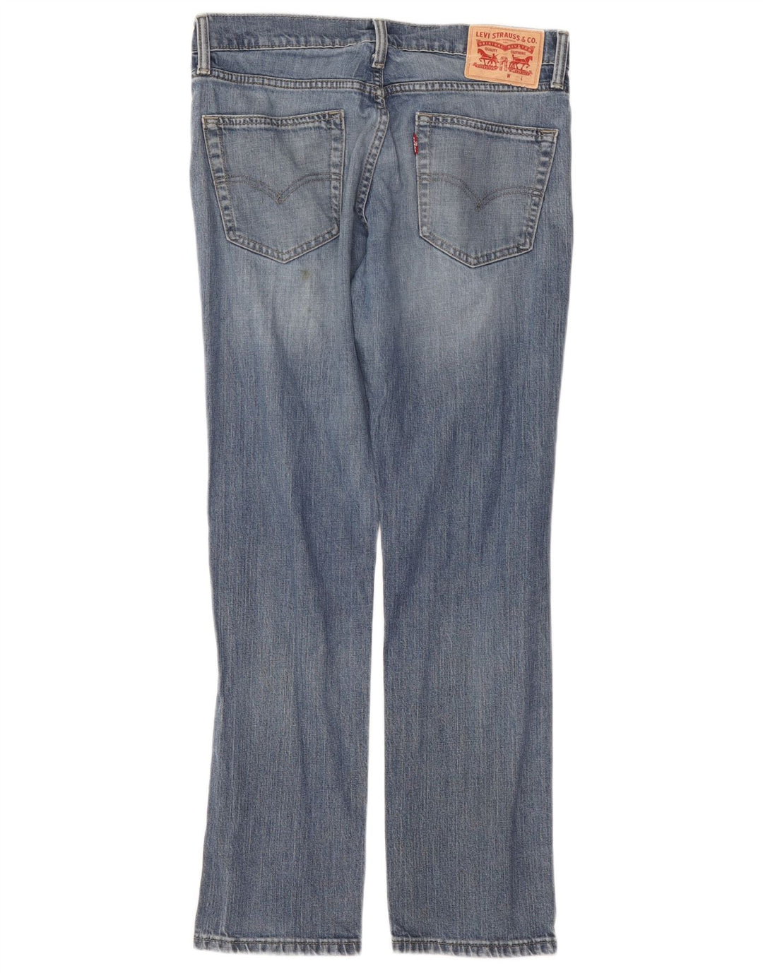 Męskie jeansy slim fit Levi's W32 L30 Niebieskie bawełniane