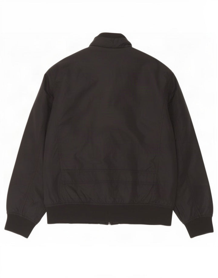 Męska kurtka użytkowa Vintage UK 38 Średni czarny nylon