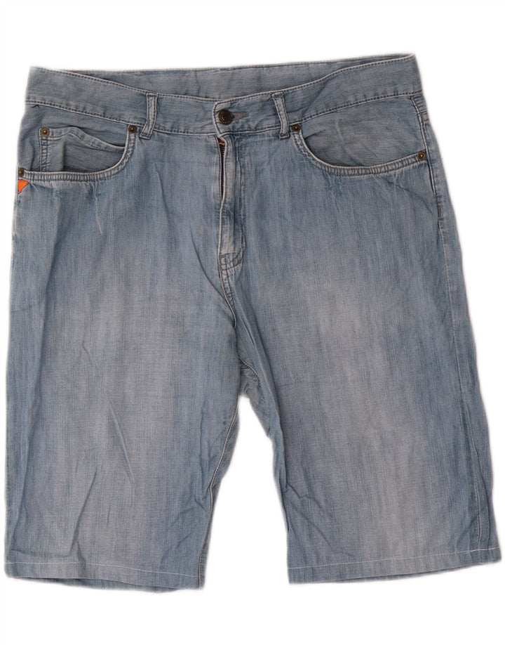 Męskie spodenki jeansowe Kappa Perfect Fit W33 Średnioniebieskie, bawełniane