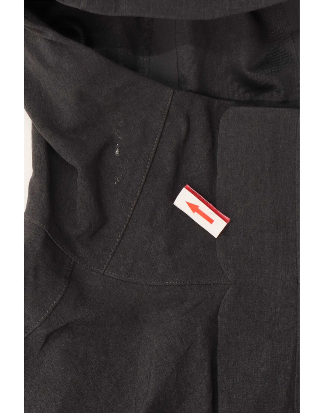 Męska kurtka przeciwdeszczowa z kapturem The North Face UK 40, duża, szara
