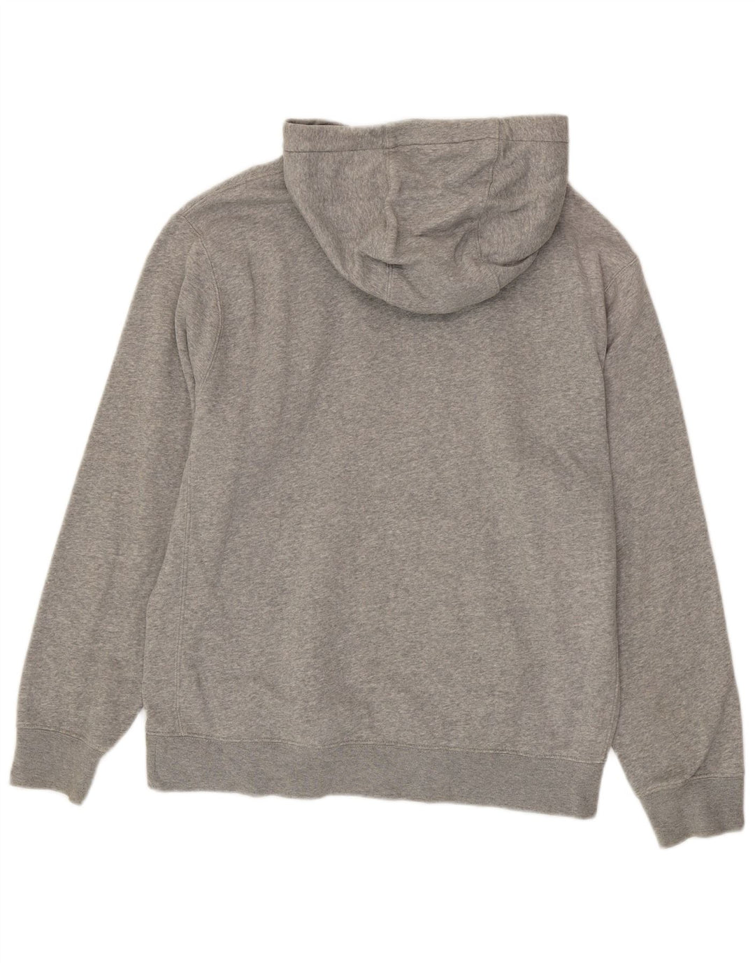 Męska bluza z kapturem Nike, średnia, szara, bawełniana nakrapiana
