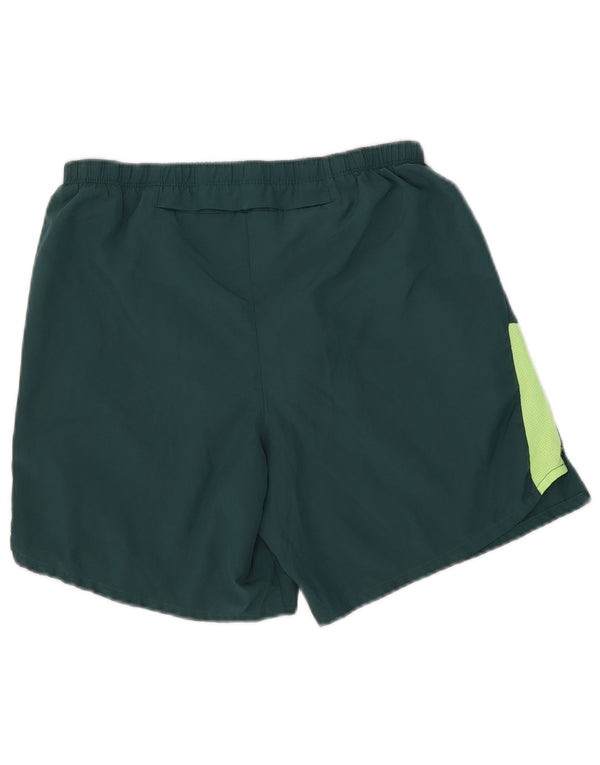 Męskie spodenki sportowe Nike Dri Fit Graphic, duże, zielone, poliestrowe bloki kolorów