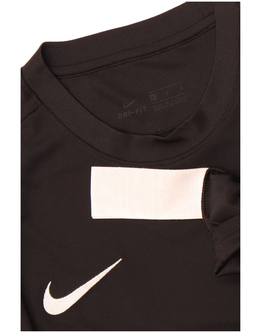 Męska koszulka Nike Dri Fit Top, średni czarny poliester