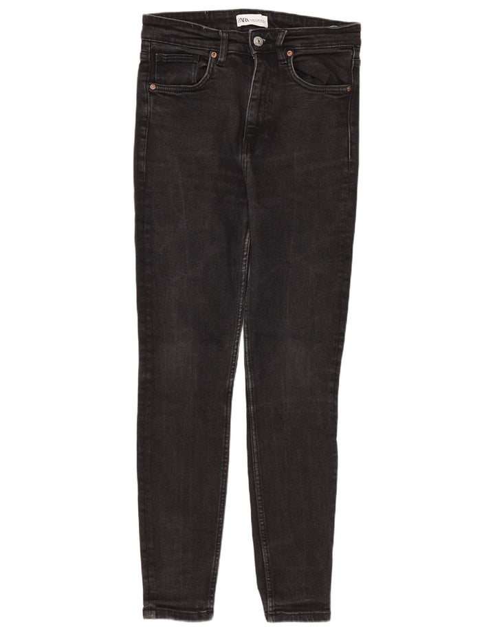 Damskie jeansy skinny Zara EU 40 Medium W30 L26 czarne