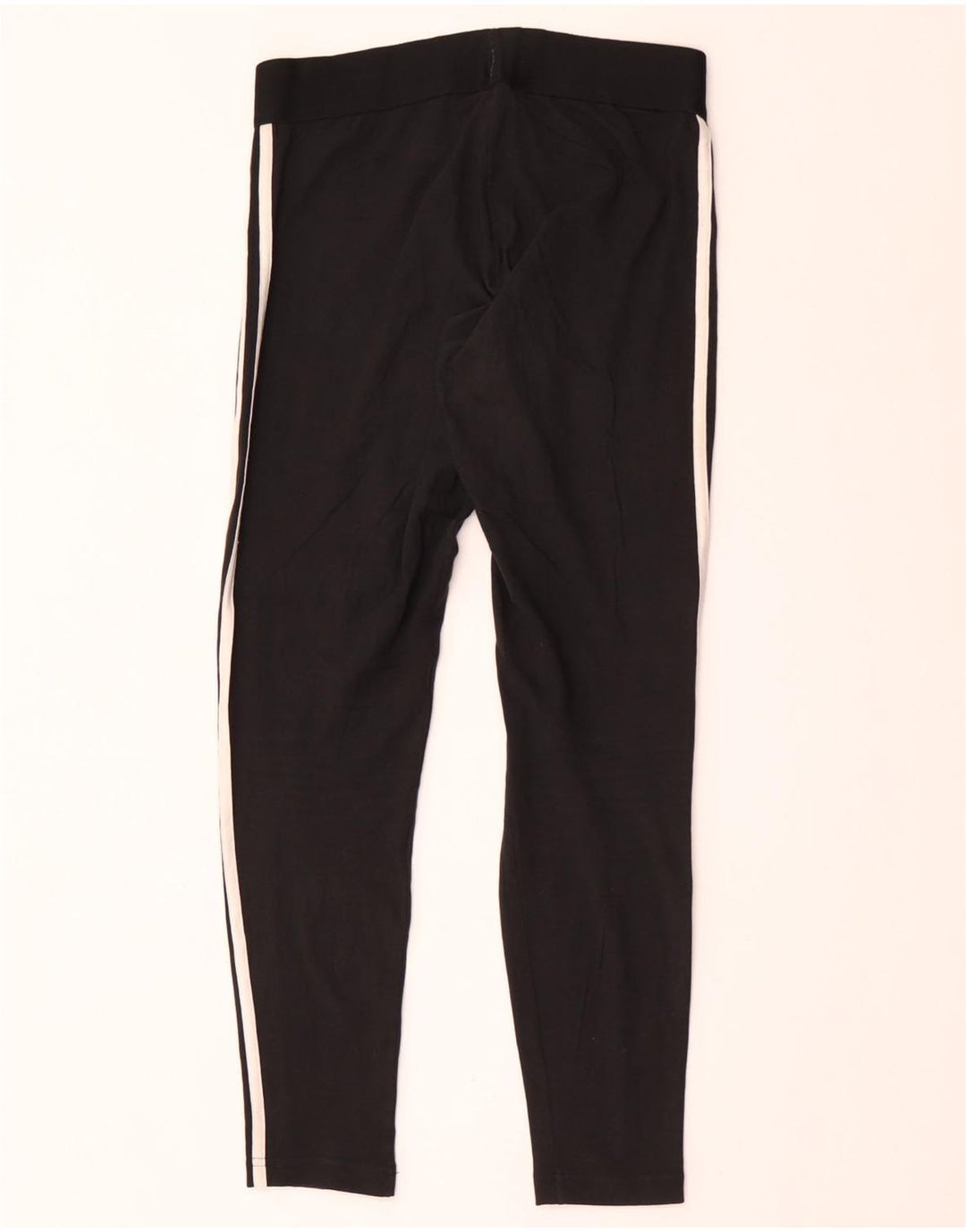 Legginsy damskie ADIDAS UK 12/14, średnia czarna bawełna