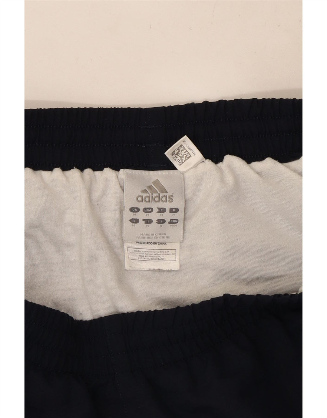 Męskie spodenki sportowe Adidas, średni granatowy poliester