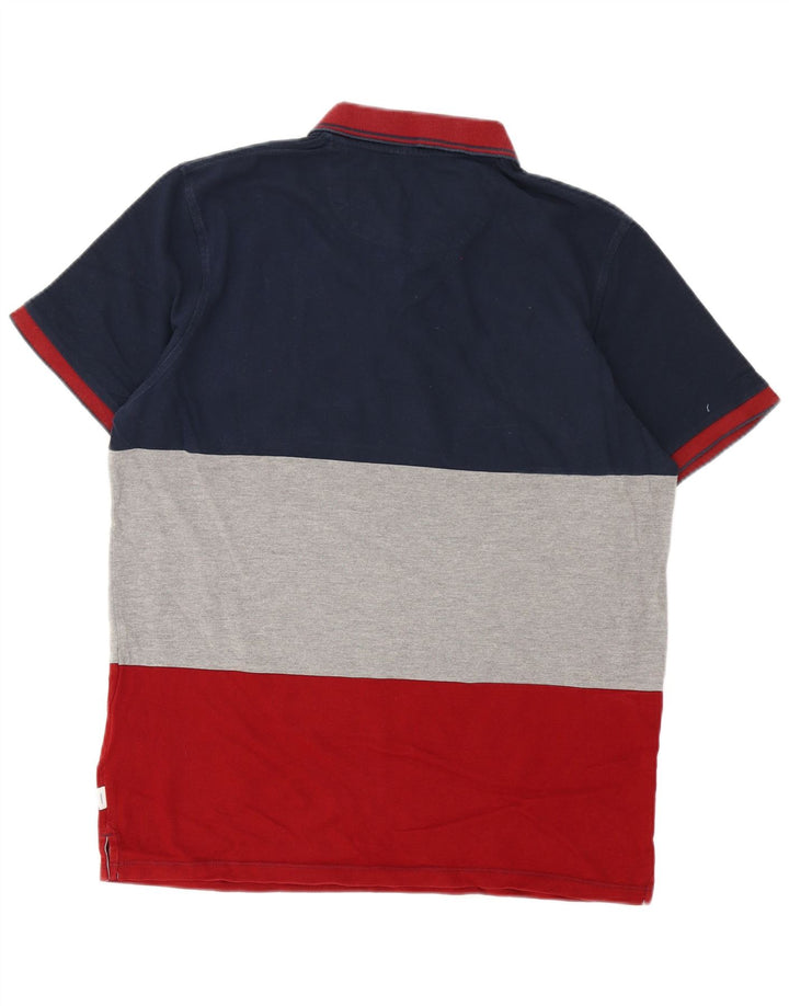 Męska koszulka polo Jack & Jones XL, wielobarwna, bawełniana z blokami kolorów