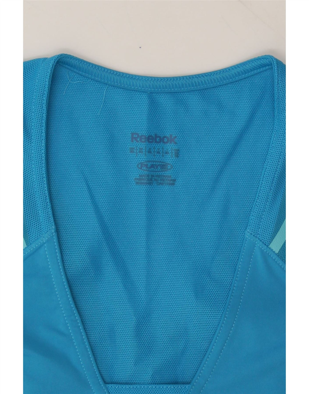 REEBOK Womens Vest Top UK 18 XL Blue Vintage Reebok and Second-Hand Reebok from Messina Hembry 