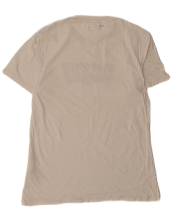 Męski T-shirt z grafiką Levi's o standardowym kroju, duży, biały, bawełniany