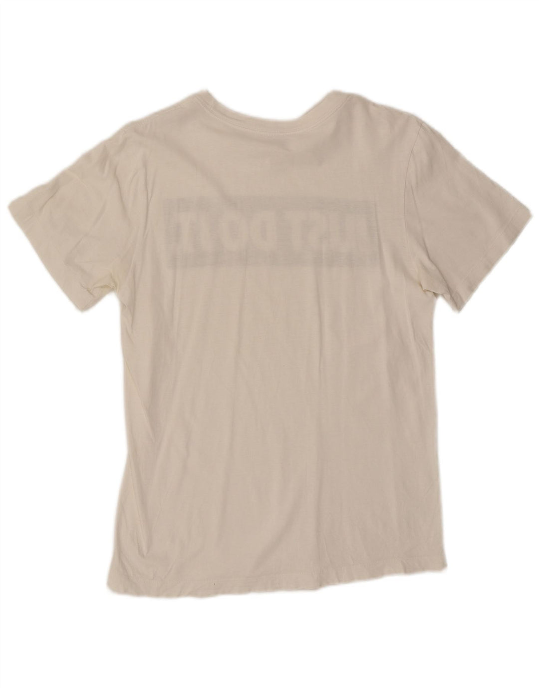 Męski T-shirt z grafiką Nike, mały, biały, bawełniany