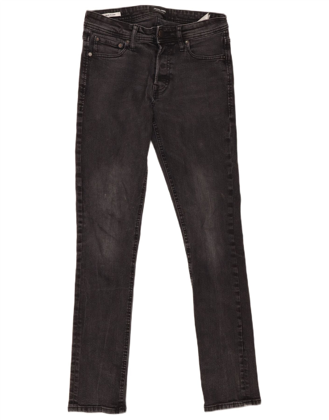 Męskie jeansy Jack & Jones GLENN Slim W30 L31 Szara bawełna
