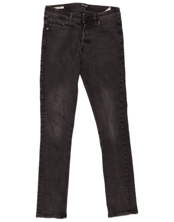 Męskie jeansy Jack & Jones GLENN Slim W30 L31 Szara bawełna