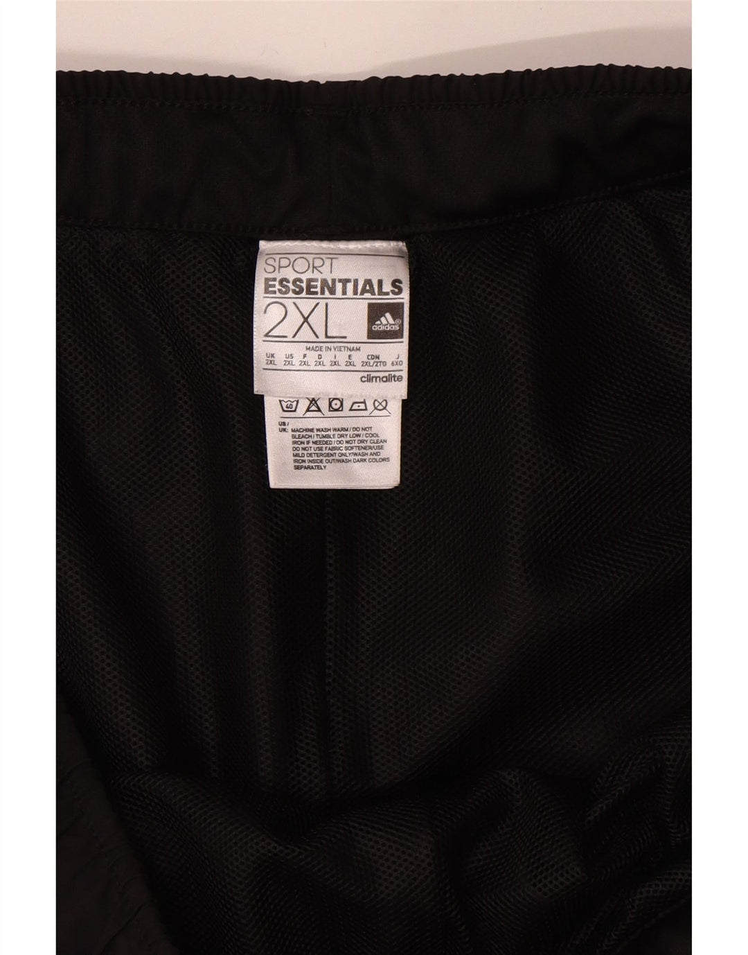 Męskie spodenki sportowe Adidas Bermudy 2XL Czarny poliester
