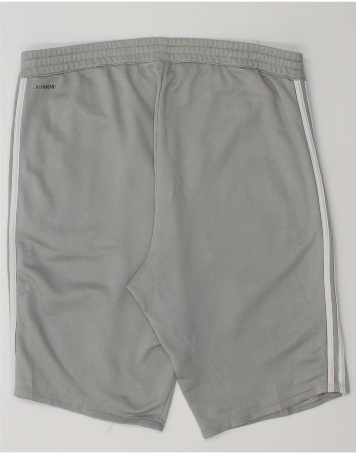 Męskie spodenki sportowe Adidas Aeroready XL, szary poliester