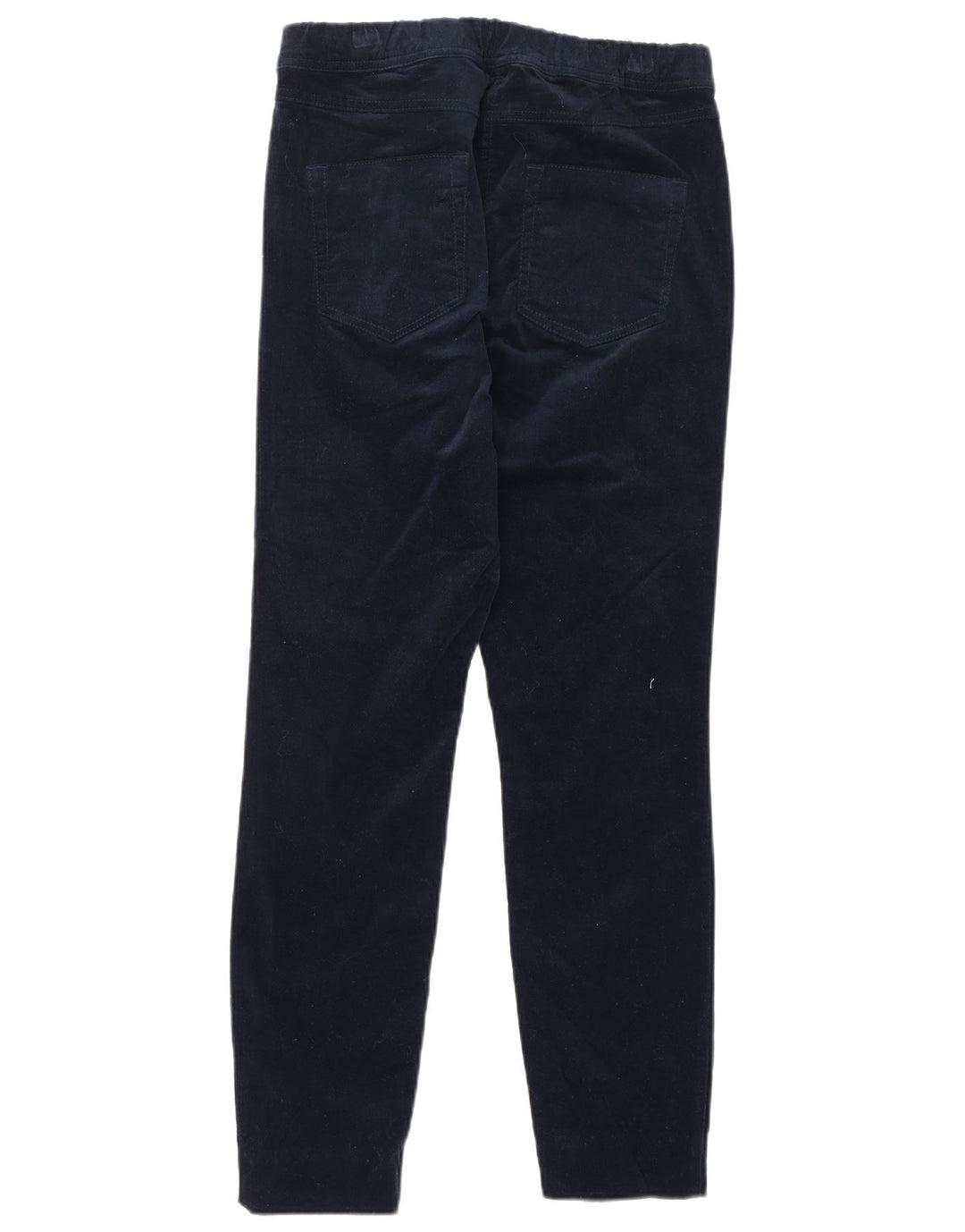 Spodnie damskie WHITE STUFF Aksamitne UK 12 Medium W30 L28 Granatowe