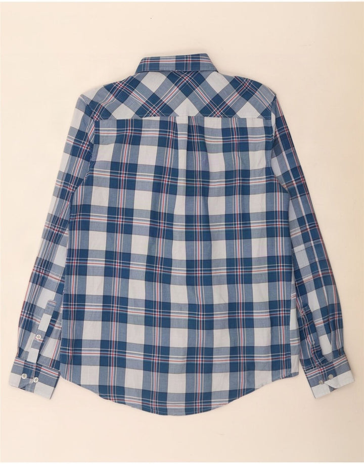 Koszula męska Ben Sherman, bawełniana, w średnią niebieską kratkę