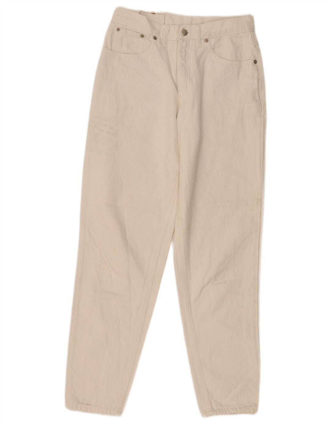 Damskie jeansy z wysokim stanem Americanino W28 L28 Off White Classic