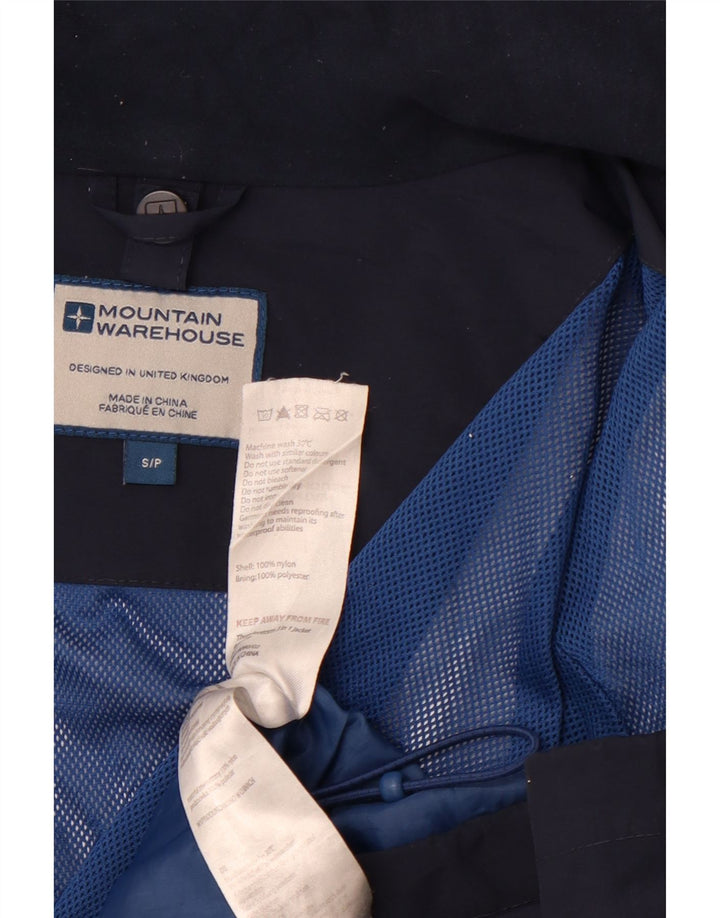 Męska kurtka przeciwdeszczowa MOUNTAIN WAREHOUSE UK 36, mała, granatowa