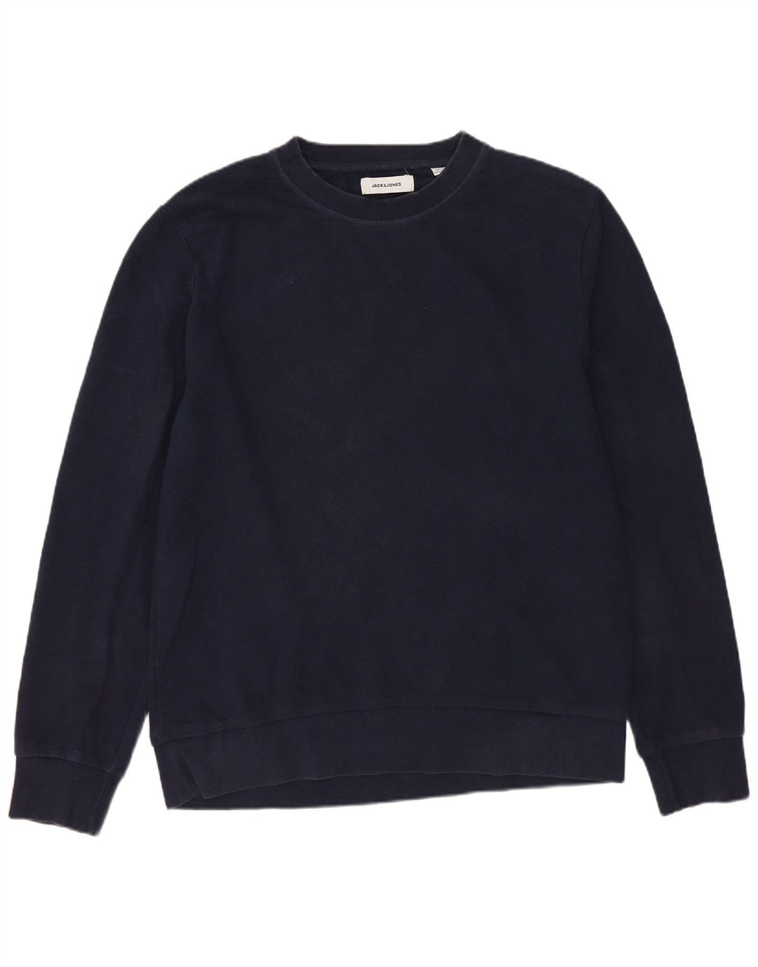 Sweter męski Jack & Jones, średni granatowy, bawełniany
