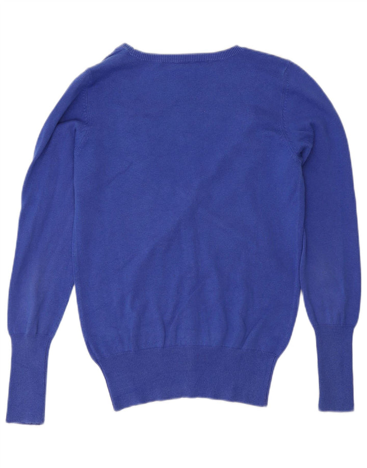 Sweter damski Zara UK 12, średni niebieski