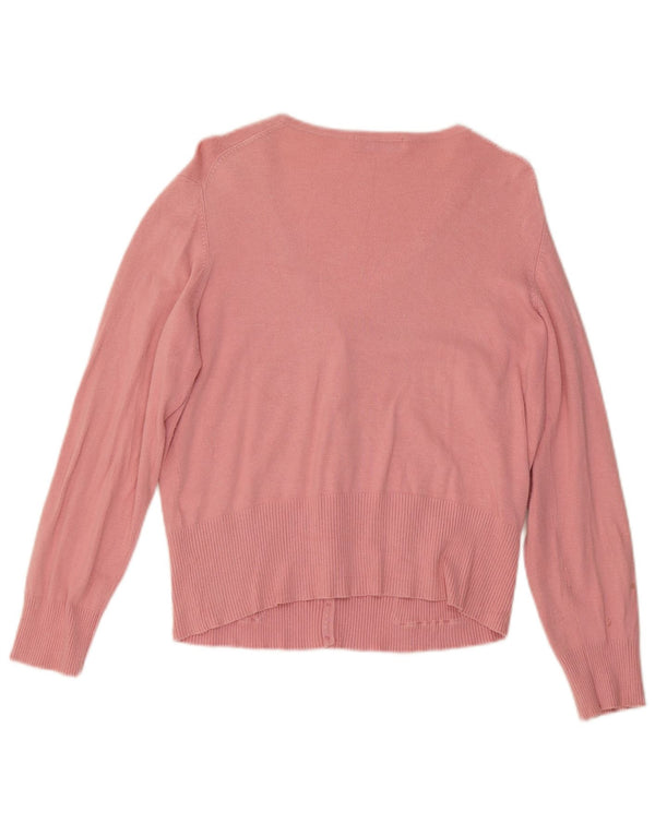Sweter damski Marks & Spencer UK 20 2XL Różowa wiskoza