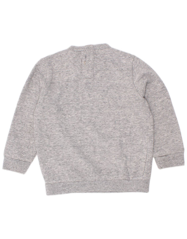 Bluza z grafiką dla chłopców Champion Baby 9-12 miesięcy, mała, szara, nakrapiana