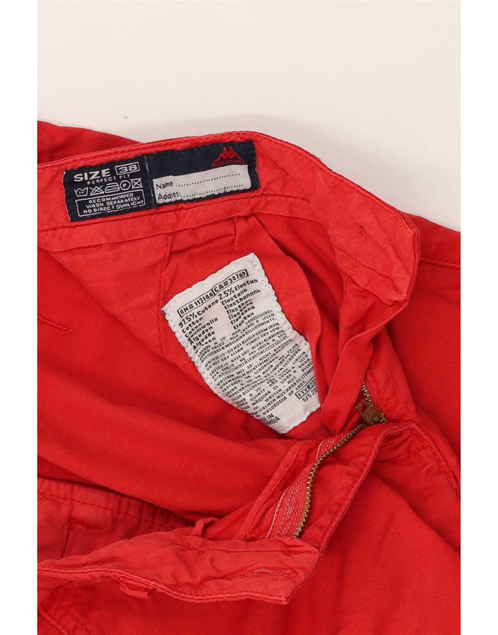 Damskie spodenki Chino Kappa EU 38 Medium W28 Czerwona bawełna