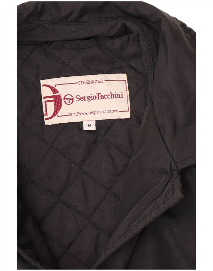 Damska kurtka wiatrówka Sergio Tacchini UK 14, średnia czarna