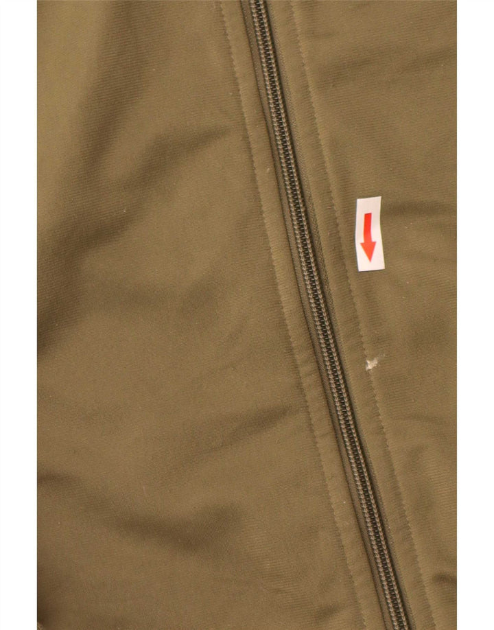 Adidas męska bluza dresowa średnia khaki poliester