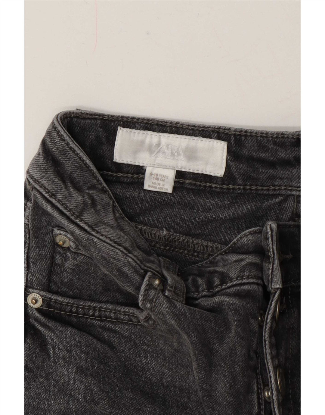 Dżinsy dziewczęce Zara Flared 9-10 lat W24 L25 Szare
